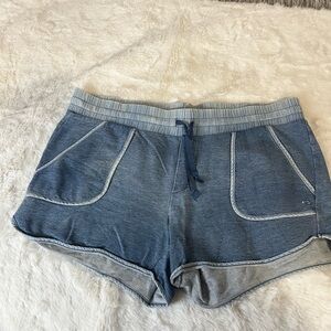 Blue Denim Women's Shorts